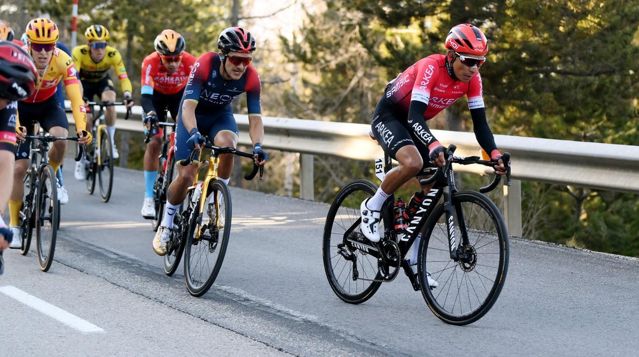 Nairo Quintana, ciclista colombiano. 