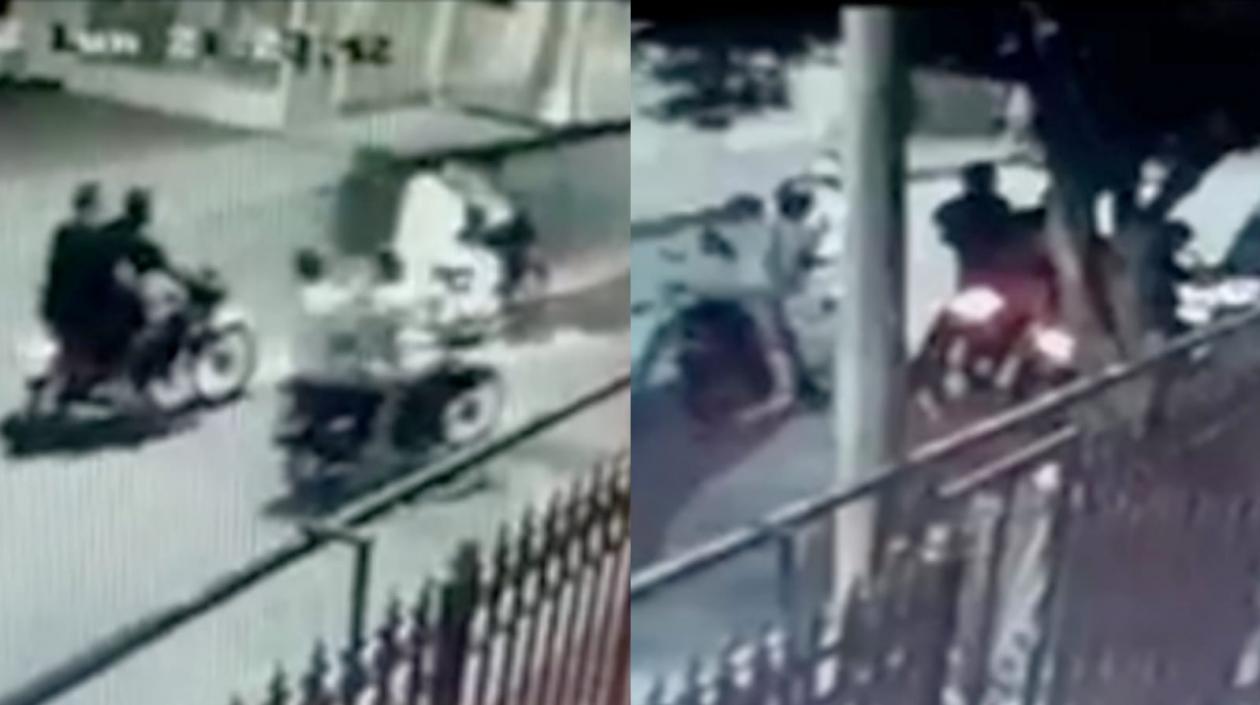 Ladrones en gabilla en Simón Bolívar.