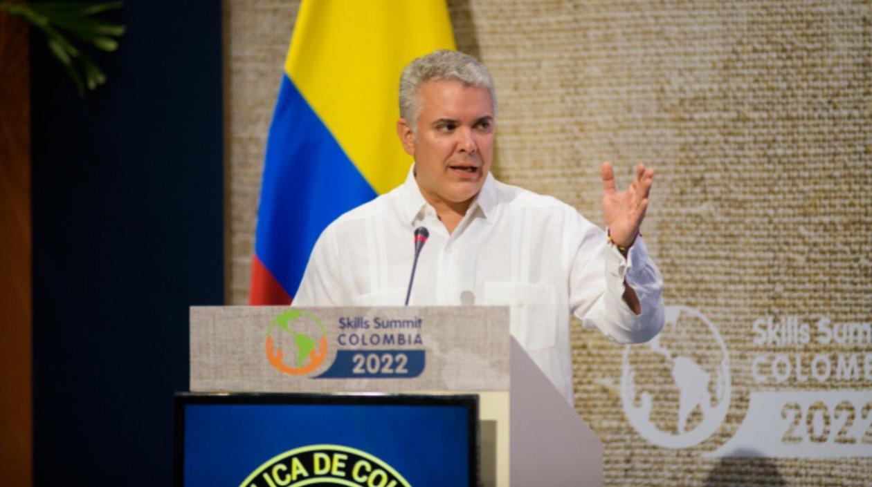El Presidente de la República, Iván Duque.
