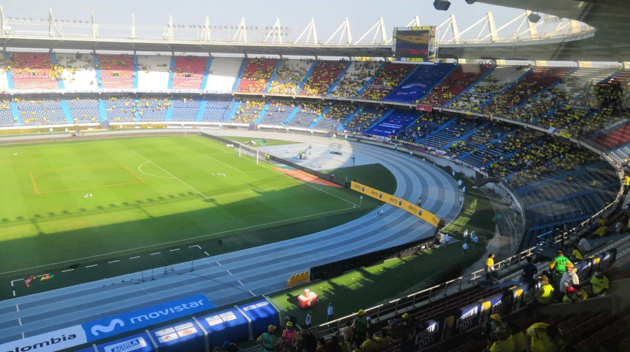 Gradas del Metropolitano.