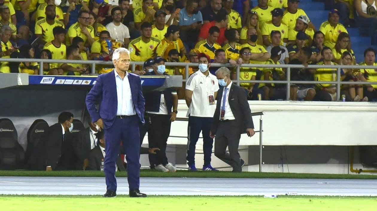 Reinaldo Rueda, DT de la Selección Colombia.