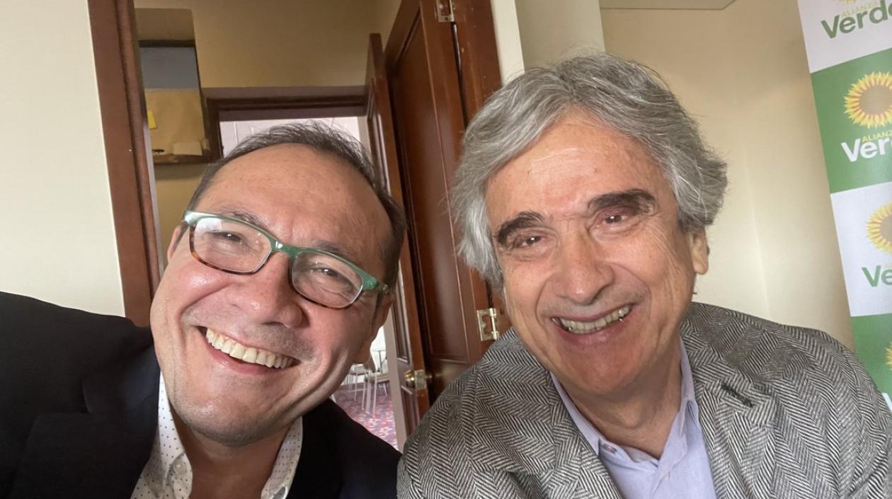 Antonio Sanguino e Iván Marulanda.