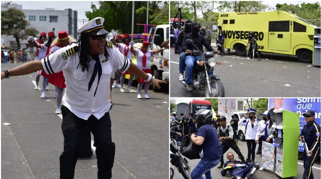 Dos disfraces colectivos del Carnaval de la 44.