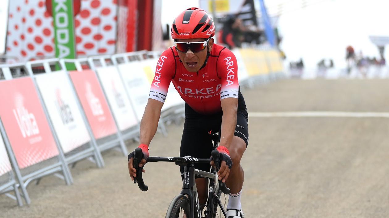 Nairo Quintana, ciclista colombiano. 