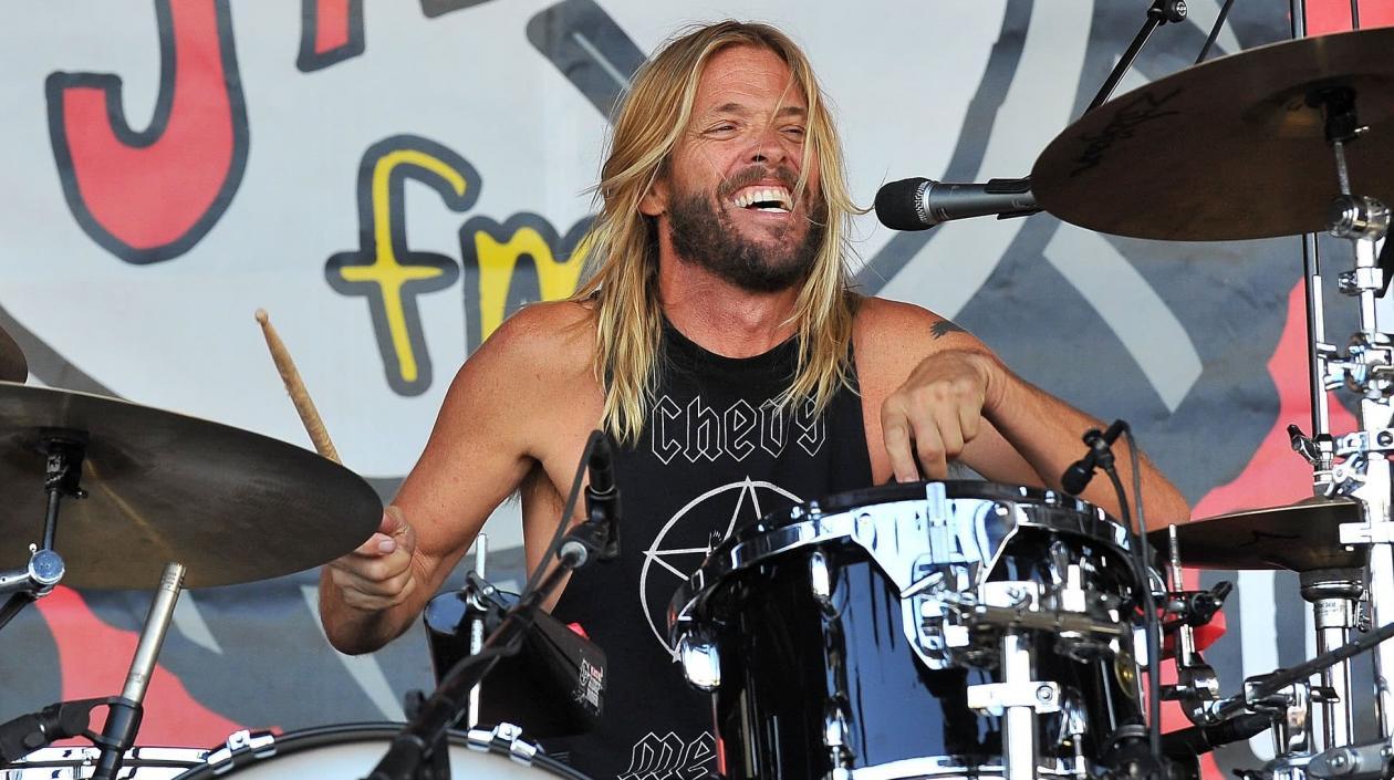 El baterista Taylor Hawkins, de Foo Fighters.