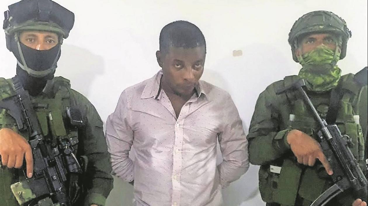 Juan Larinson Castro Estupiñán, alias 'Matamba'.