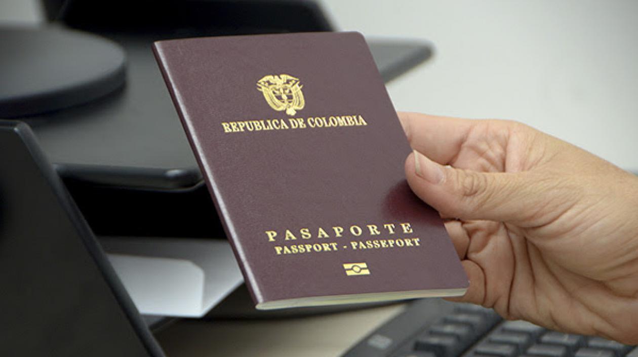 Imagen referencial de un pasaporte.