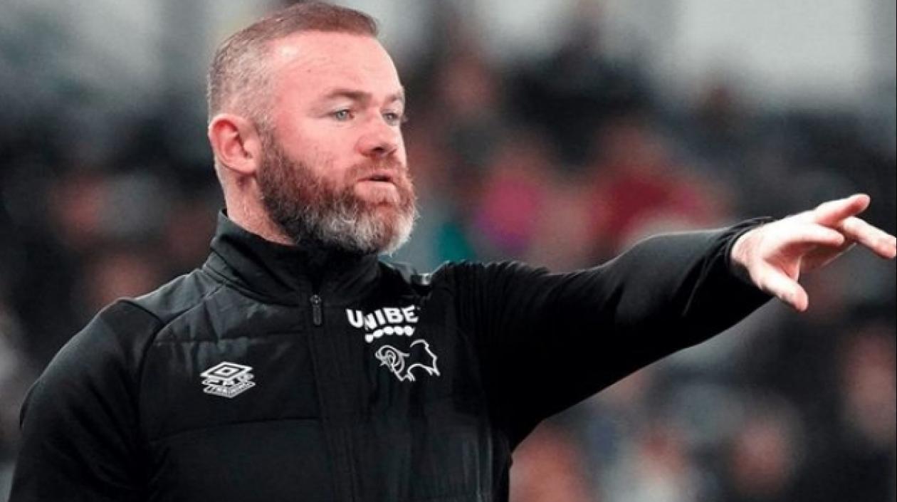 El técnico inglés Wayne Rooney.