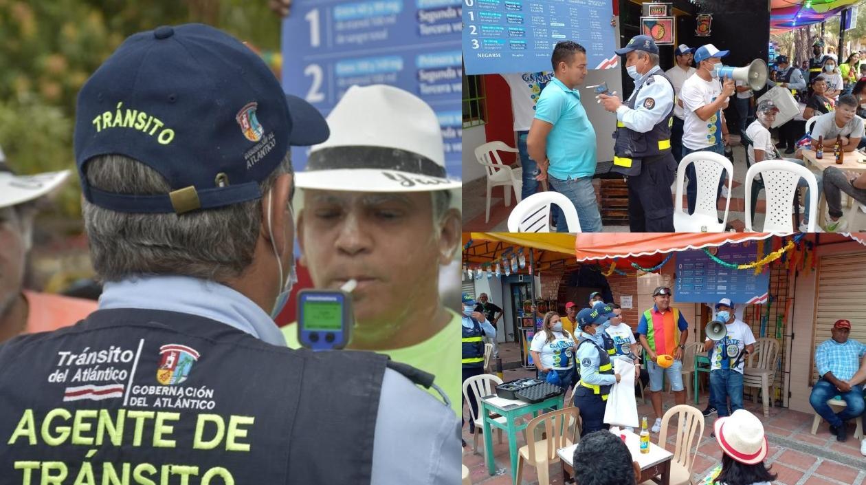 Imágenes de los operativos.