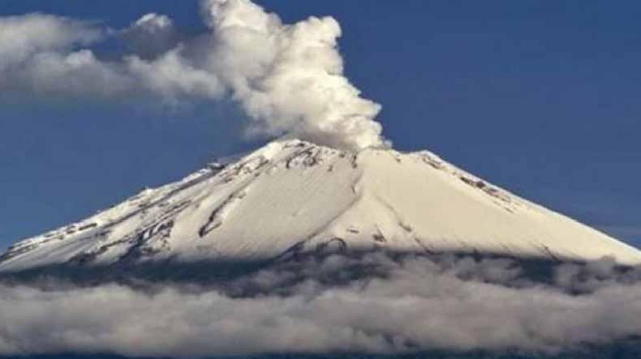 Volcán Nevado del Ruiz.