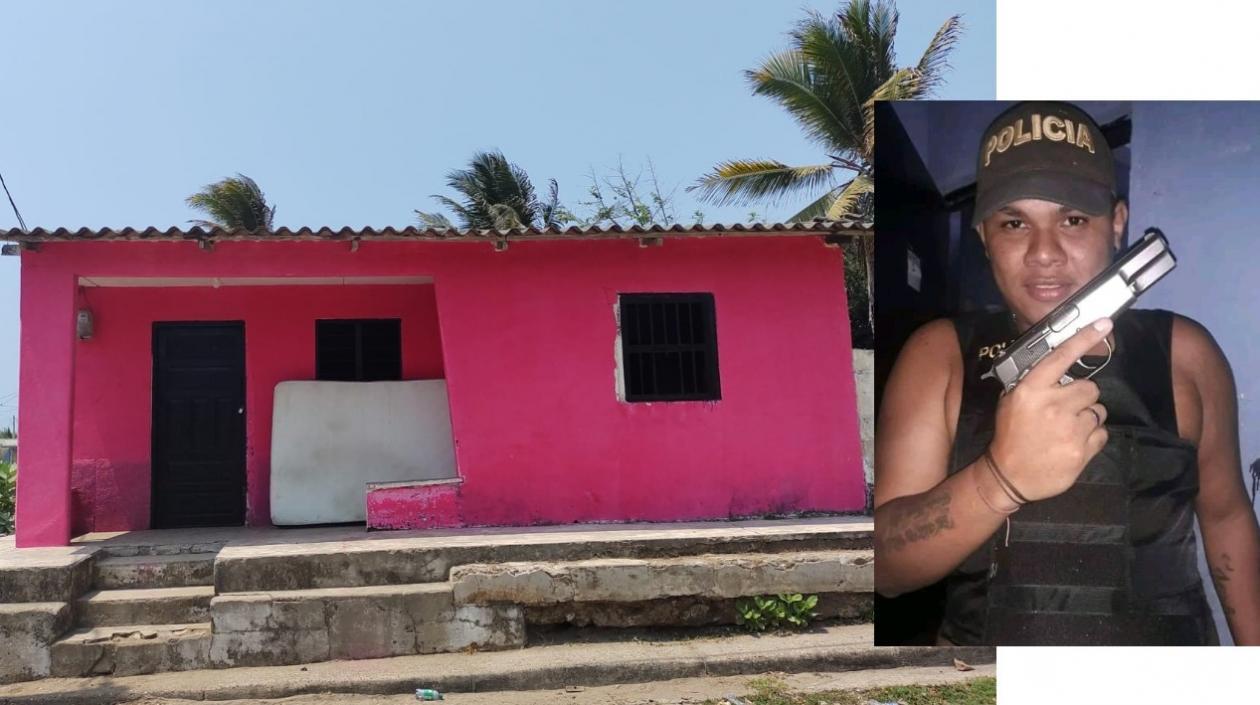 En esta casa cayó abatido Sergio Butaca.