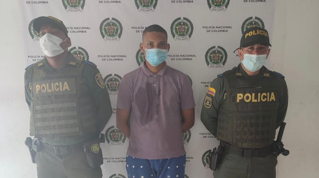 Fernando de la Hoz de la Hoz, capturado en Ponedera.