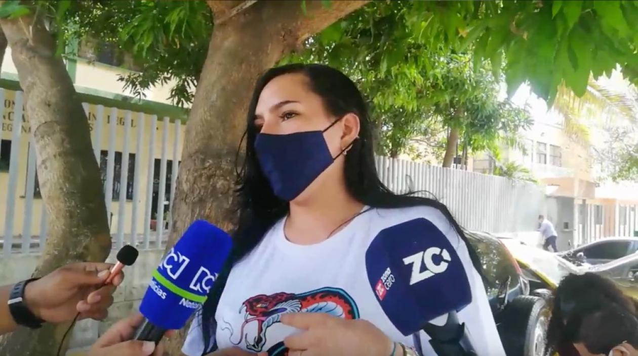 Jackeline Barrera Rendón.