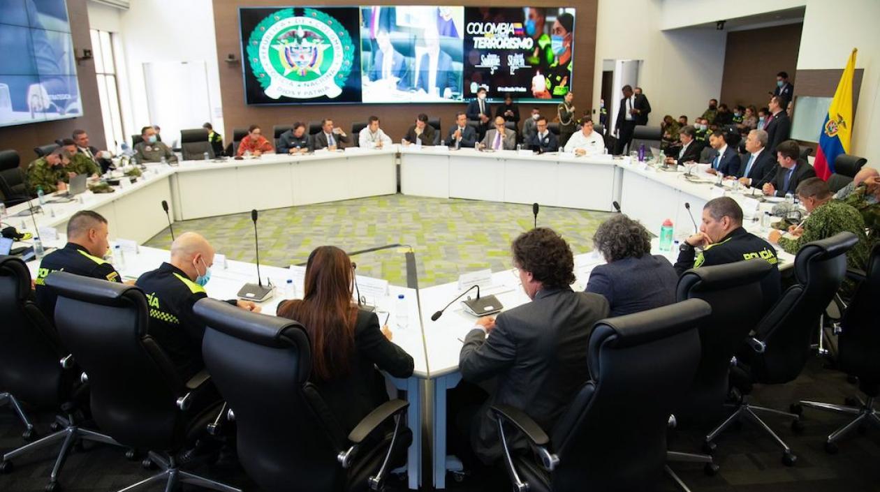 Consejo de Seguridad en Bogotá.