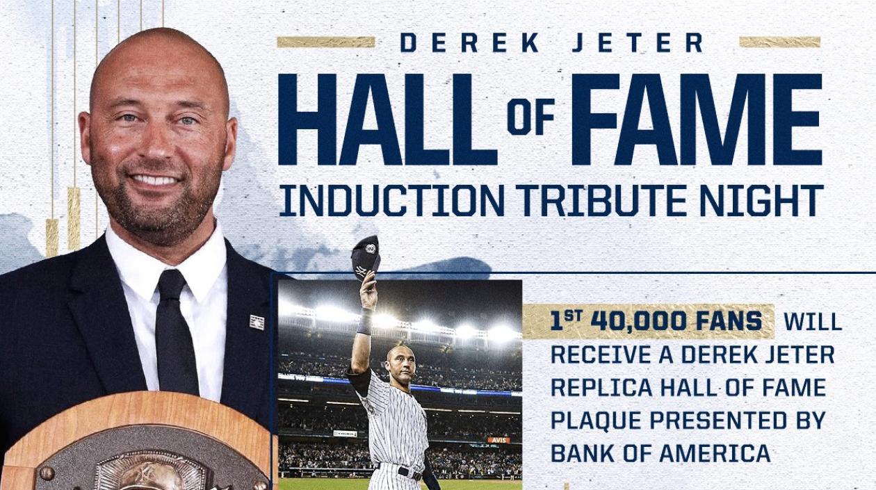 Derek Jeter, expoelotero. 