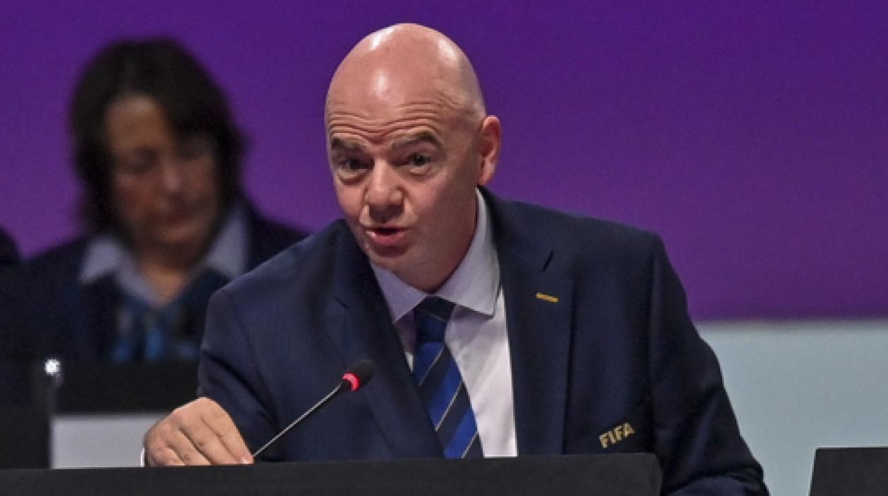 El presidente de la FIFA, el suizo Gianni Infantino.