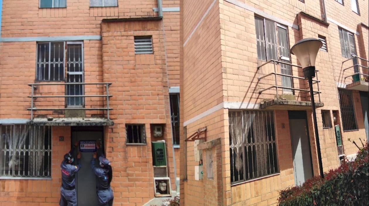 El inmueble ocupado.