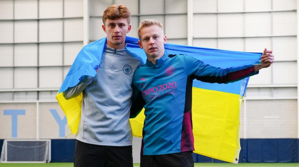 Andrii Kravchuk y Oleksandr Zinchenko.