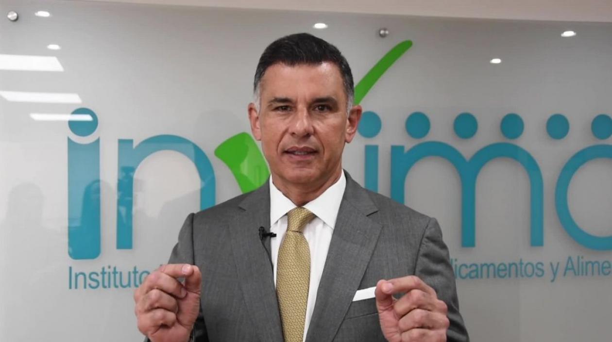 Julio César Aldana, director del Invima.