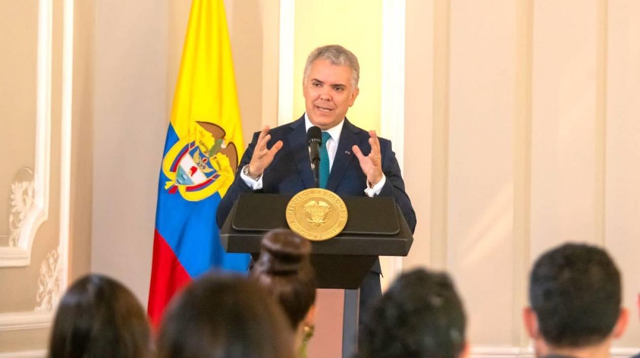 Iván Duque, Presidente de Colombia.