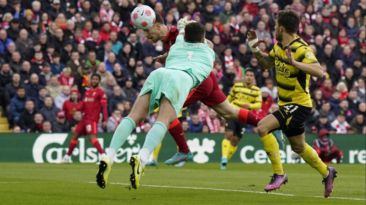 Diogo Jota marcó de esta manera. 