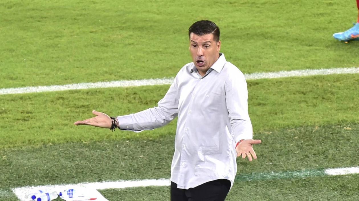 Juan Cruz Real, DT del Junior.