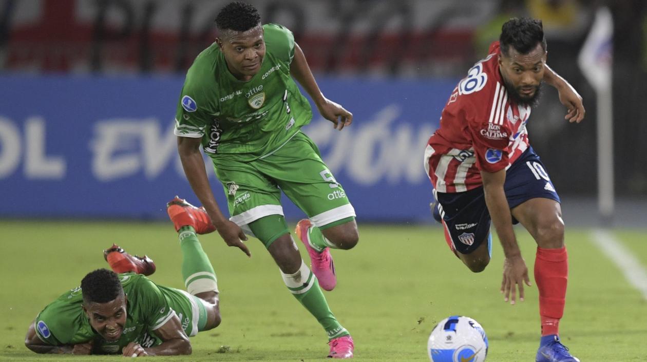 Luis 'Cariaco' González, jugador de Junior. 