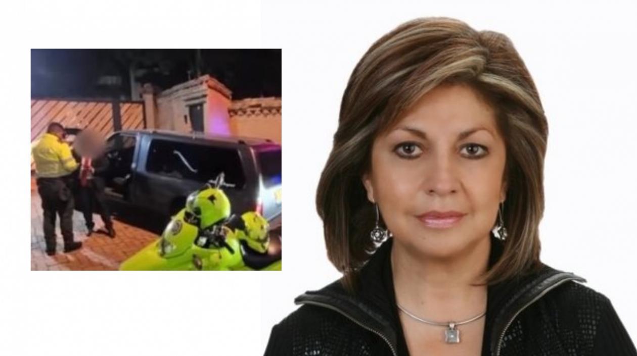 Un carro fúnebre siguió 4 kilómetros a la directora de Noticias Uno, Cecilia Orozco.