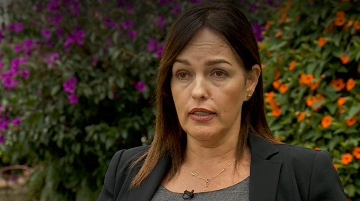 Fiscal Angélica María Monsalve.