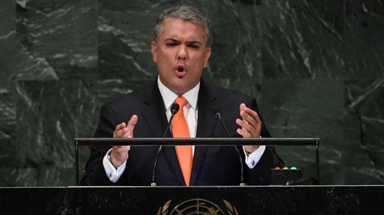 Iván Duque, presidente de Colombia.