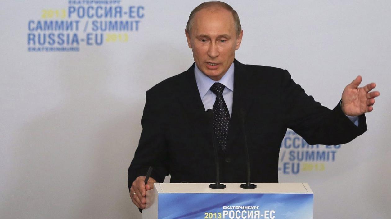 El presidente ruso, Vladímir Putin.