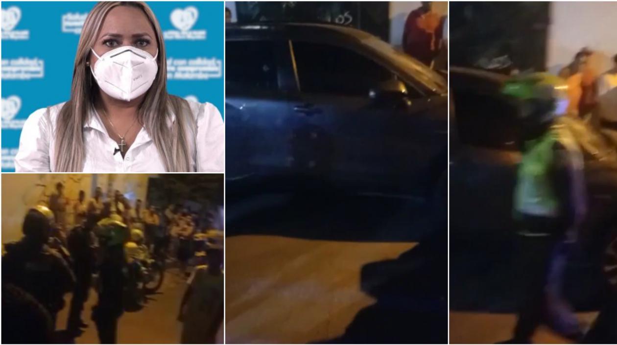 Desconocidos dispararon en tres ocasiones a camioneta de la gerente del Hospital de Malambo.