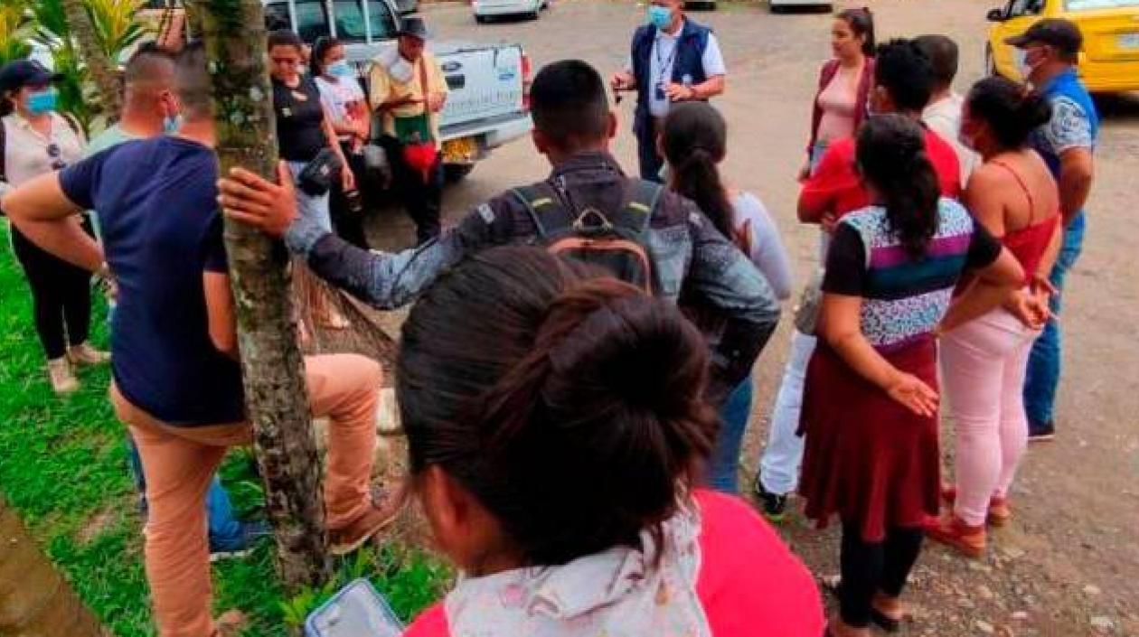 Región de los hechos.