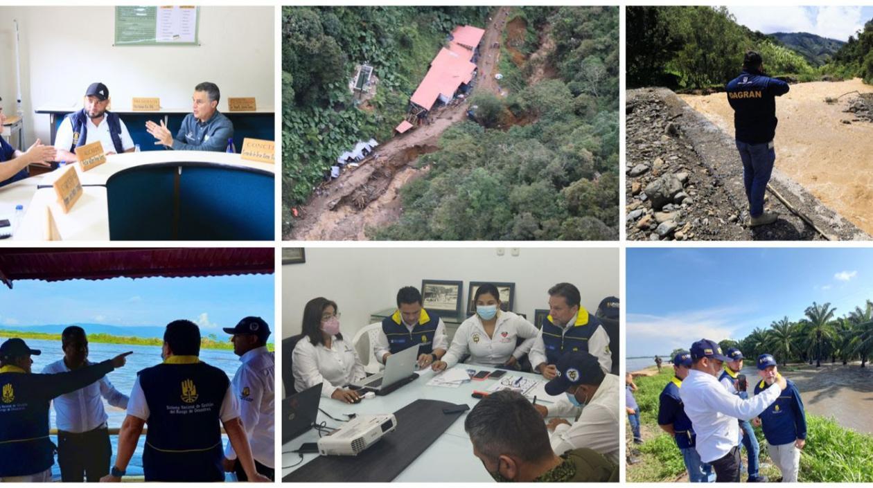 Balance de 202 eventos registrados en el país, 131 municipios afectados en 17 departamentos. 