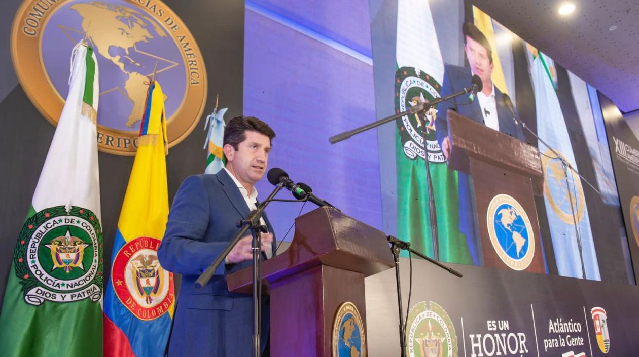MinDefensa interviene en la XIII Cumbre de Ameripol en Barranquilla