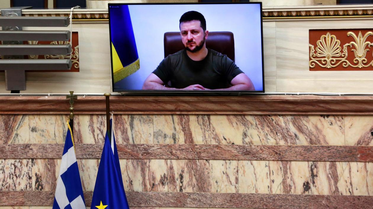 El presidente ucraniano, Volodímir Zelenski.