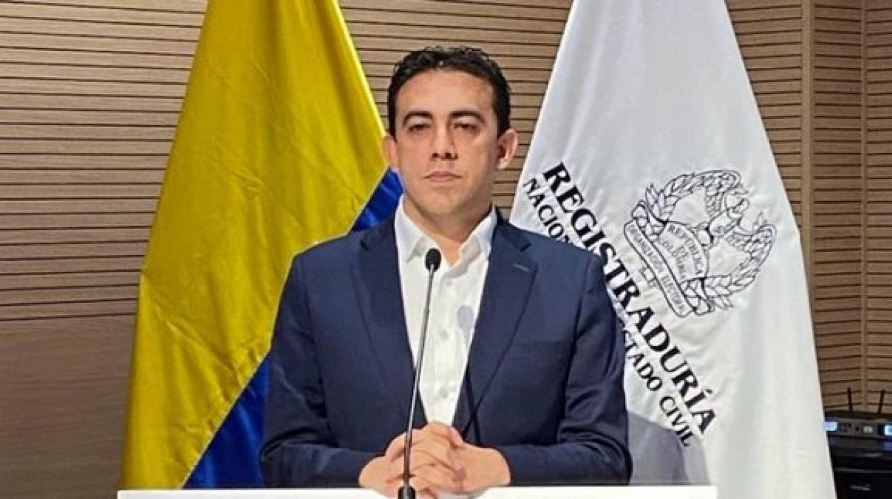 Alexander Vegas Rocha, Registrador Nacional.