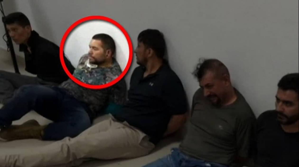 Francisco Eladio Uribe Ochoa, capturado en Haití.