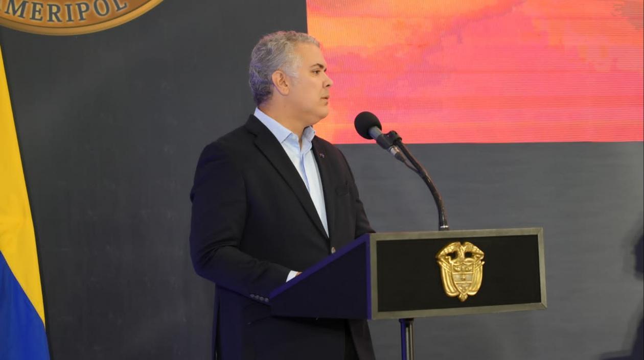 El Presidente de la República, Iván Duque.
