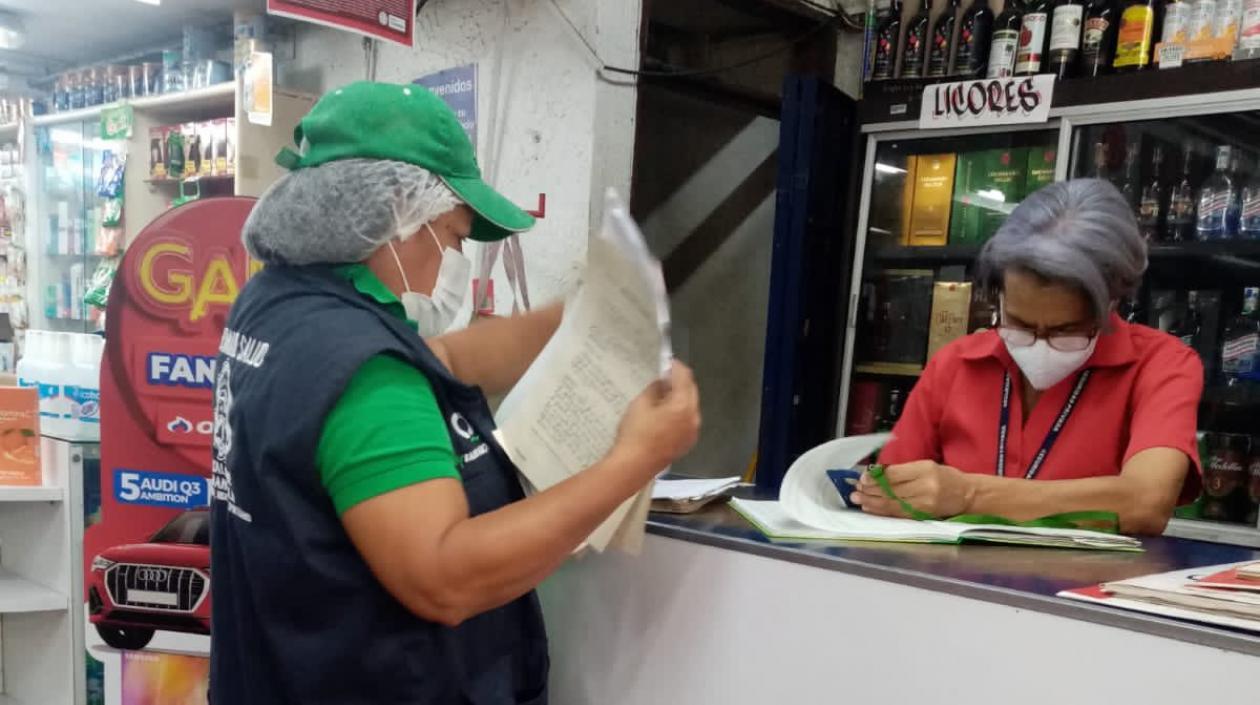 Control de alimentos en Barranquilla.