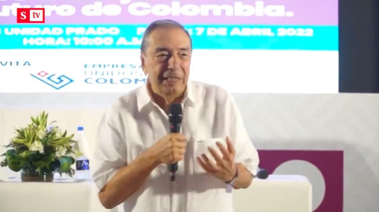 Fuad Char Abdala durante su intervención.