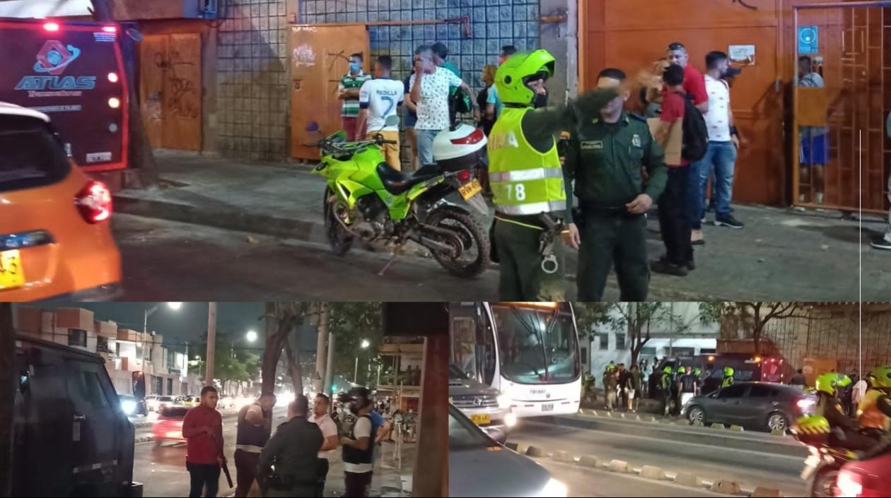  Lugar de los hechos en la Murillo con 29.