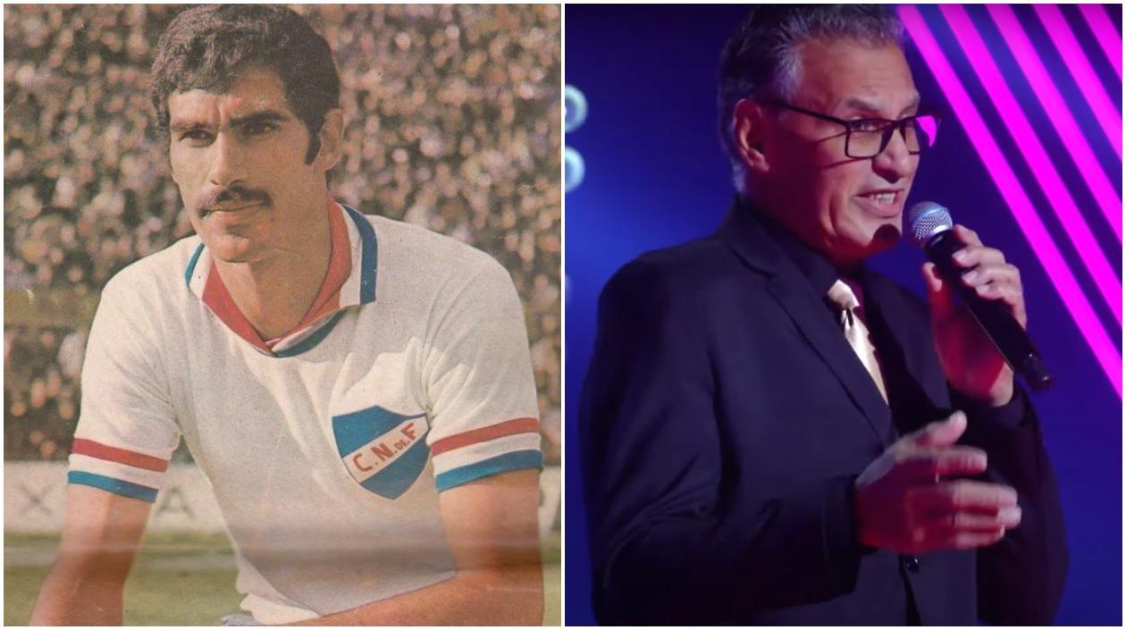 Atilio Ancheta en sus dos facetas. 