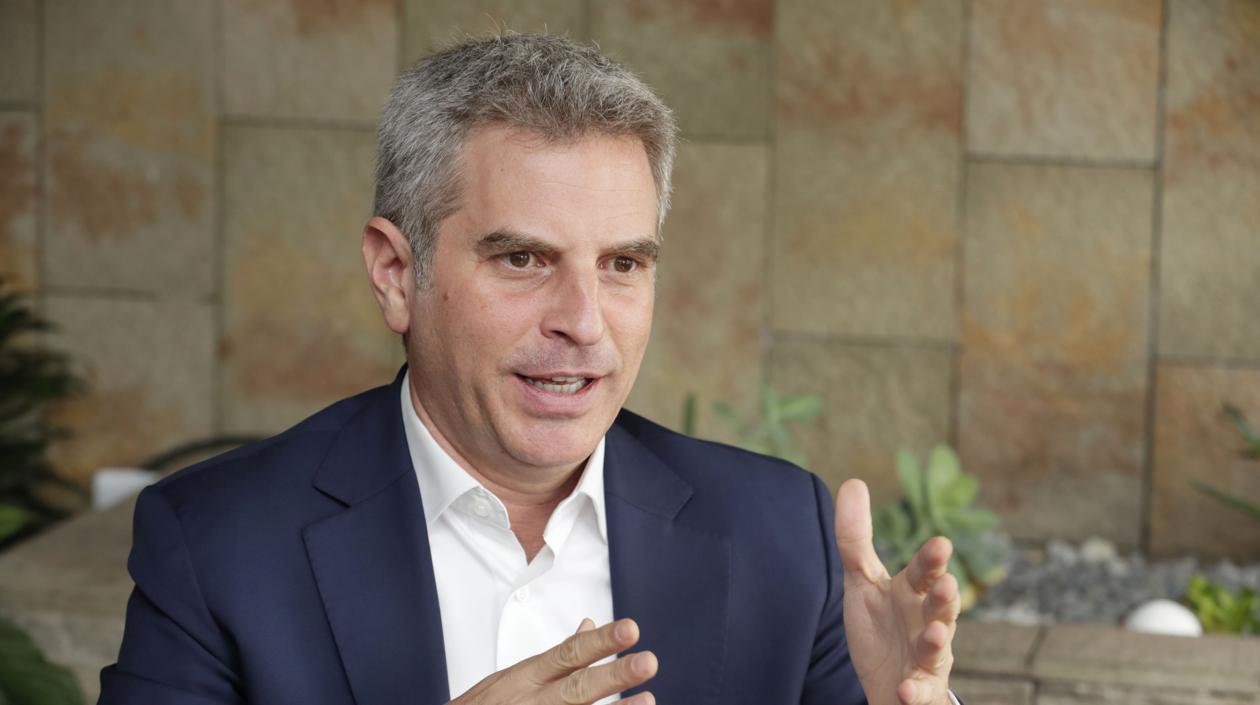 El ministro de Ambiente, Carlos Correa.