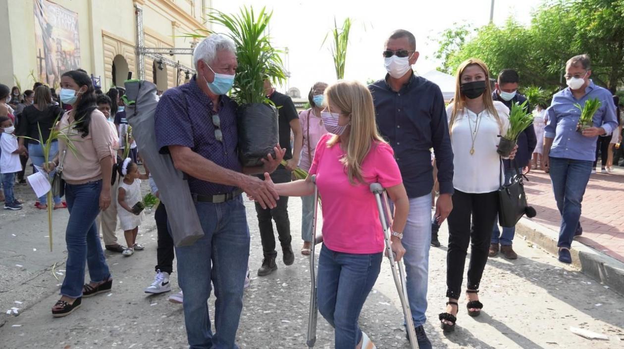 La Gobernadora del Atlántico, Elsa Noguera.