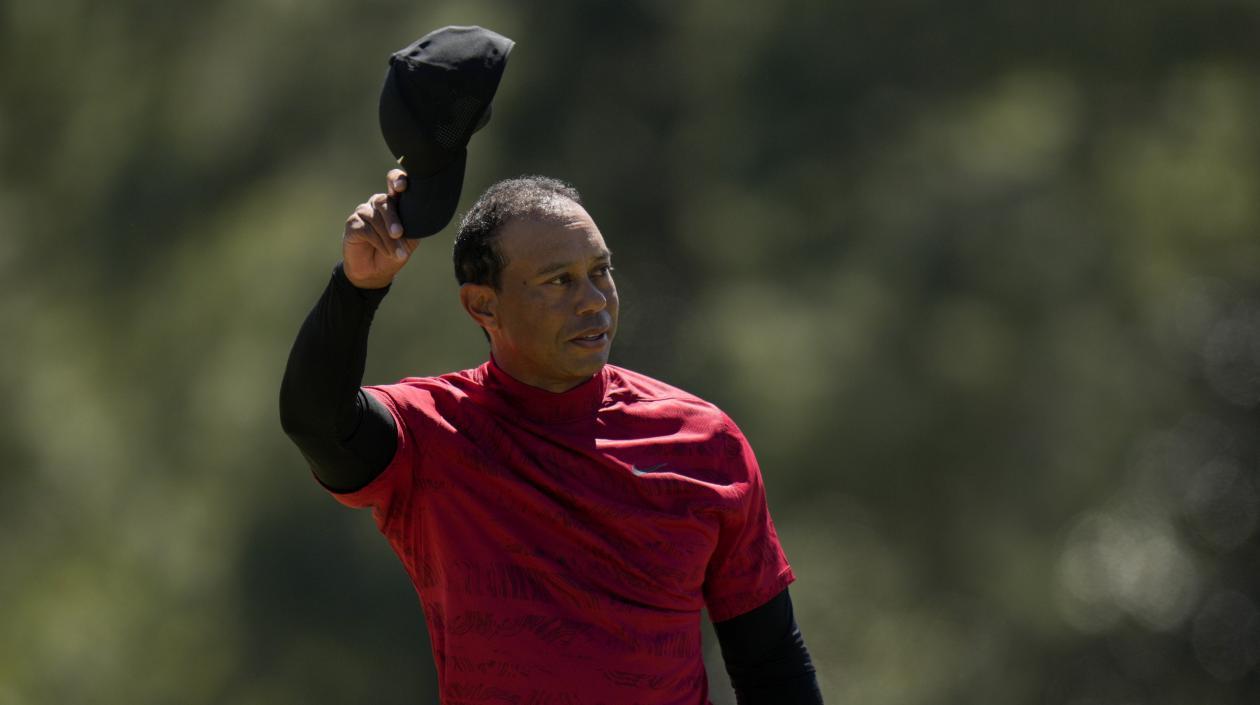 Tiger Woods, golfista norteamericano. 