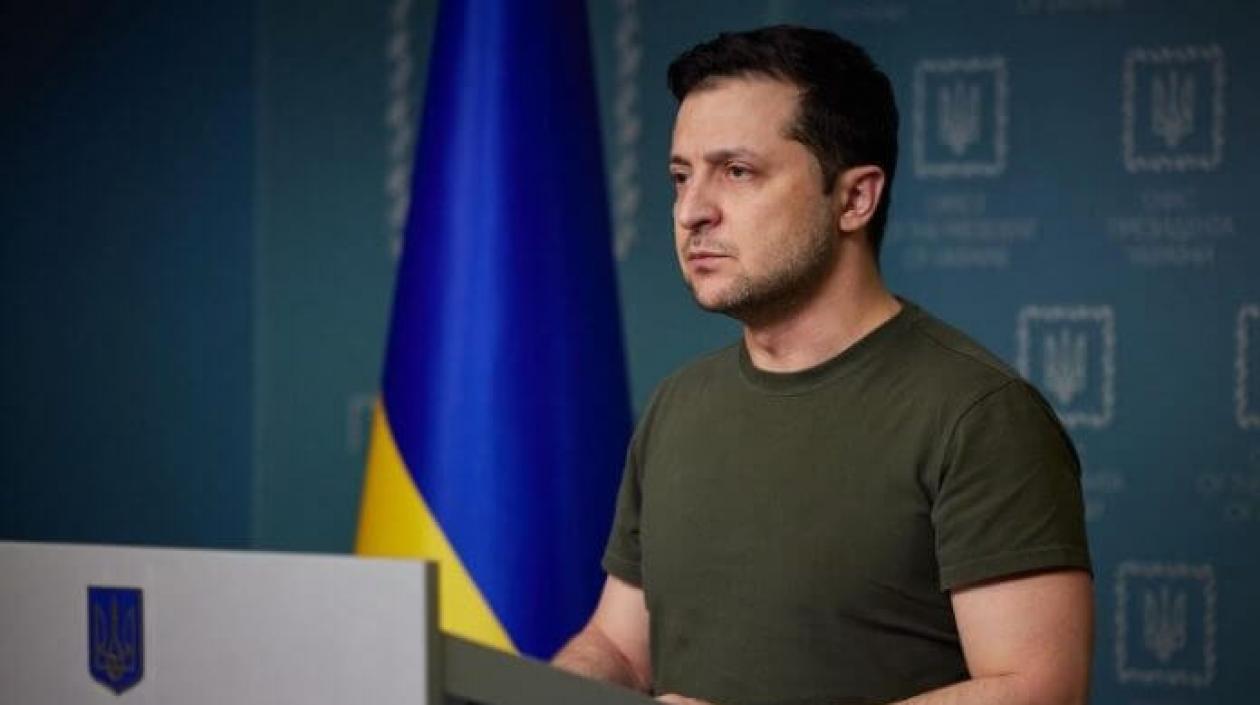 El presidente ucraniano, Volodímir Zelenski.