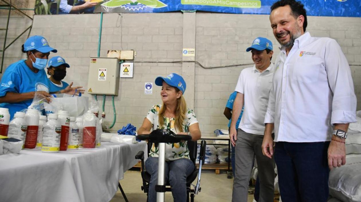 La Gobernadora del Atlántico, Elsa Noguera.
