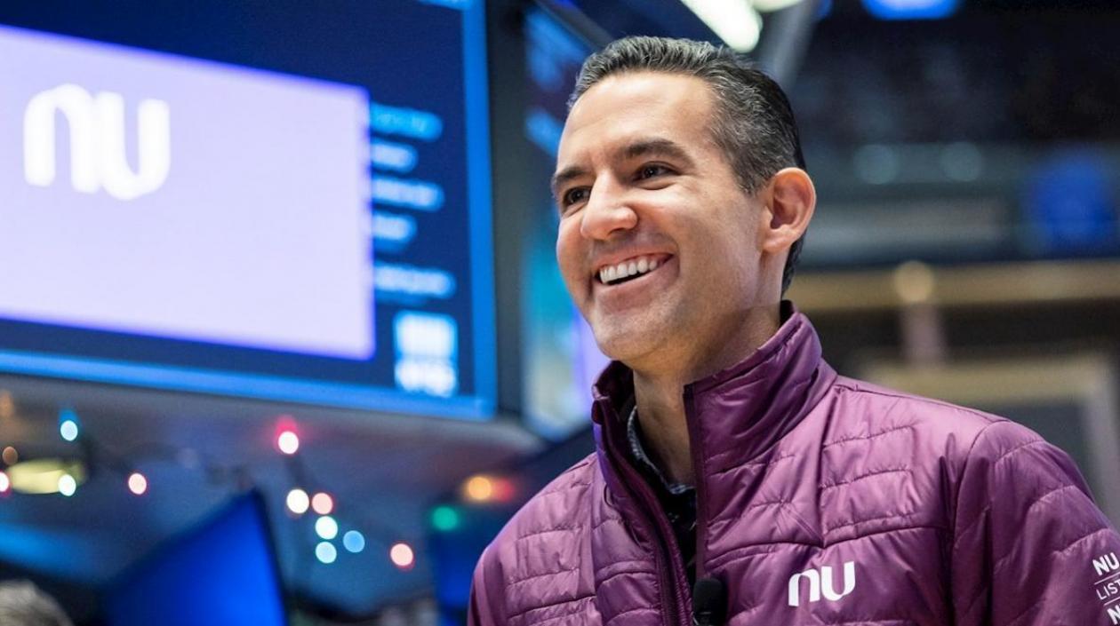 Fundador del Nubank, el colombiano David Vélez.
