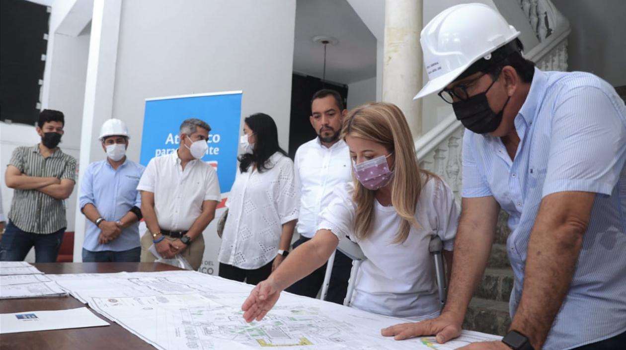 La Gobernadora del Atlántico, Elsa Noguera.